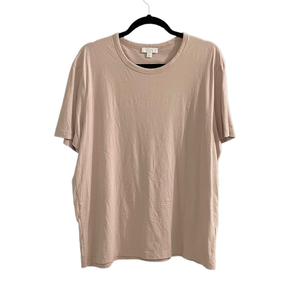 COS Cotton Short Sleeve Crew Neck T-Shirt
Blush Pink Mauve L